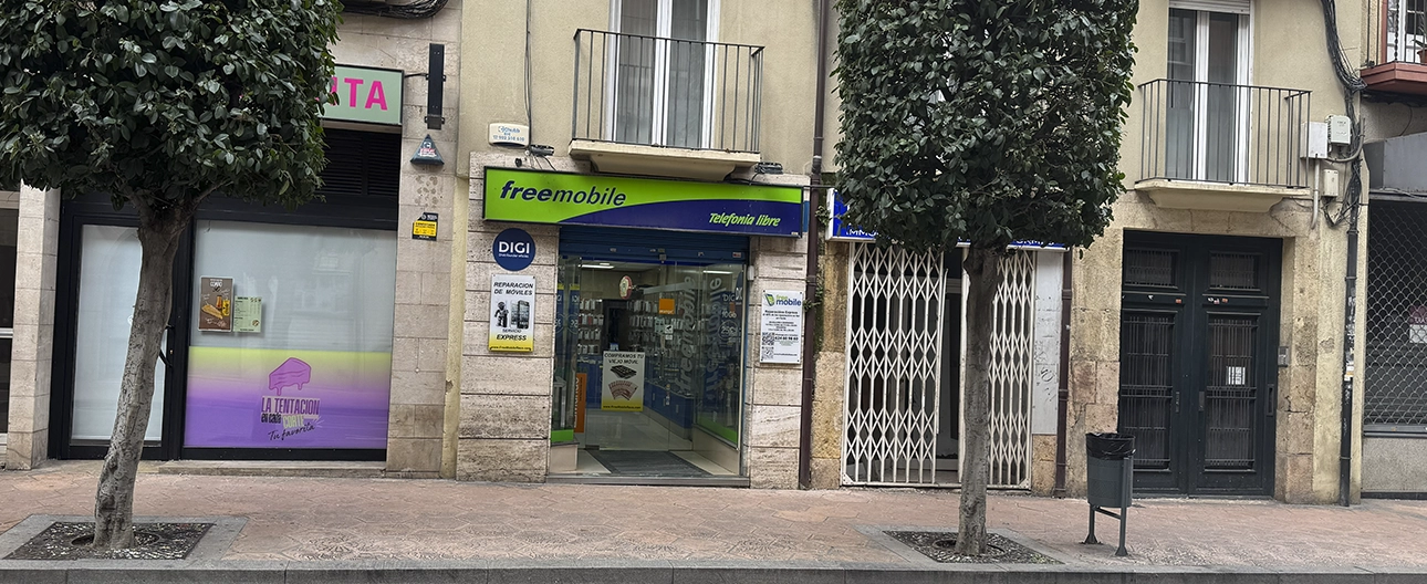 Fachada Free Mobile Reus